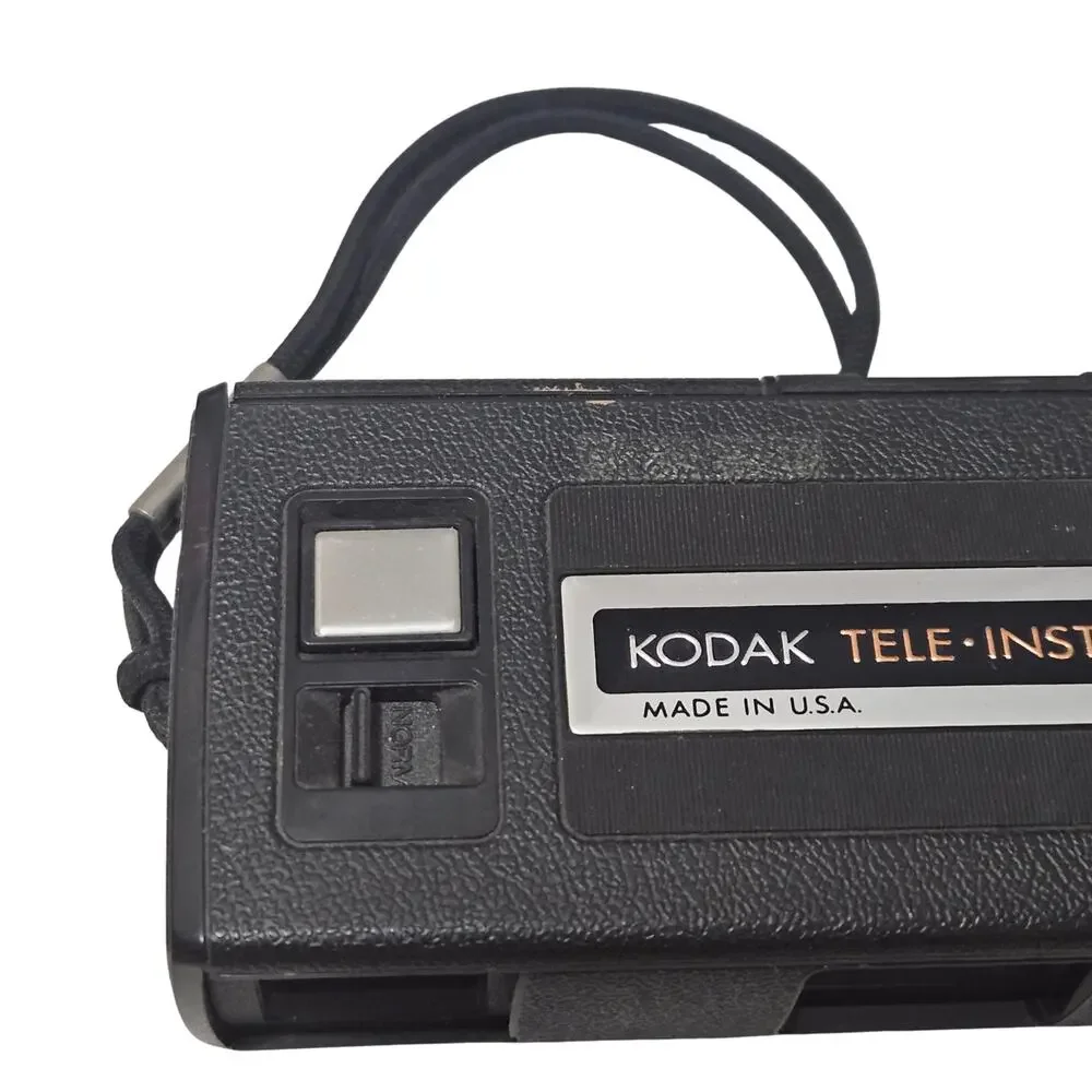 1970s Kodak Tele Instamatic 608 USA Film Camera Vintage Untested